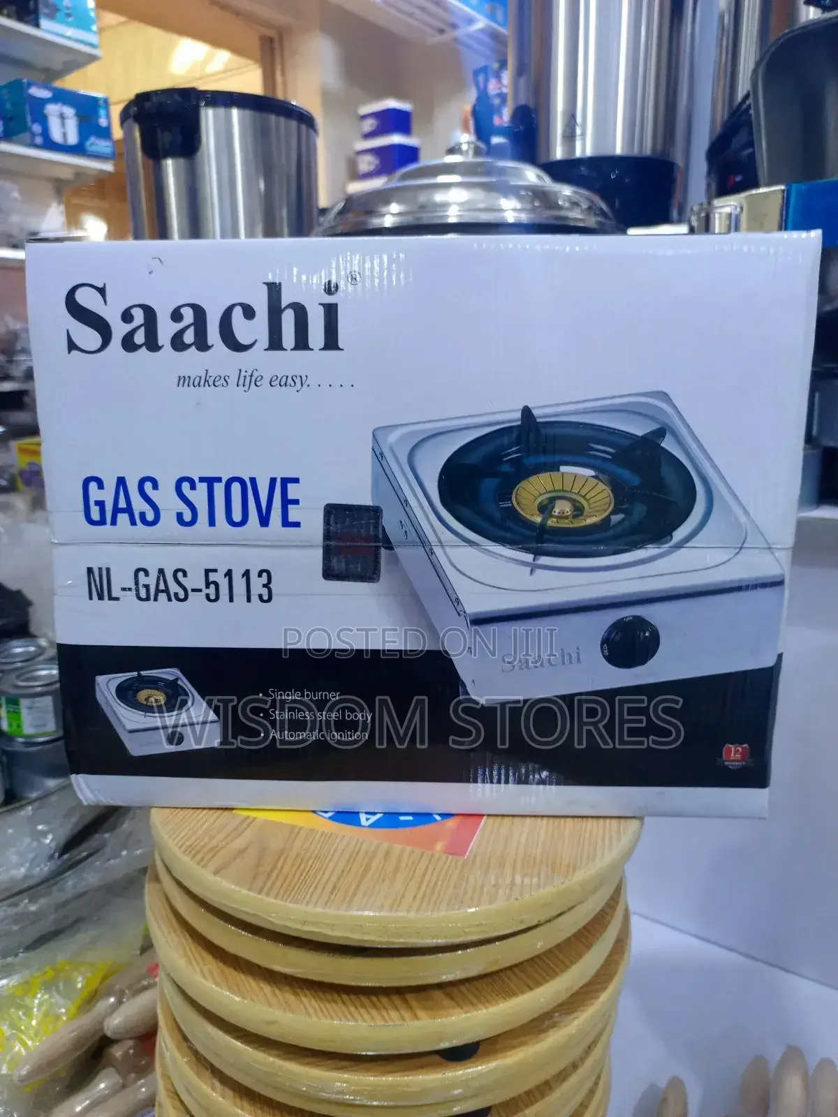 Saachi Single-Burner Gas Stove