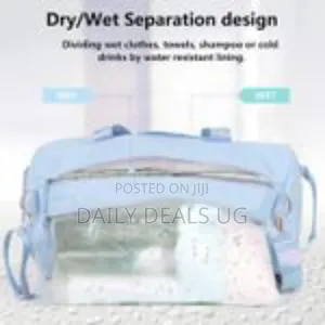 Duffle Bag for Women, Sports Duffel Bag for Gym With Wet Pocket Shoe