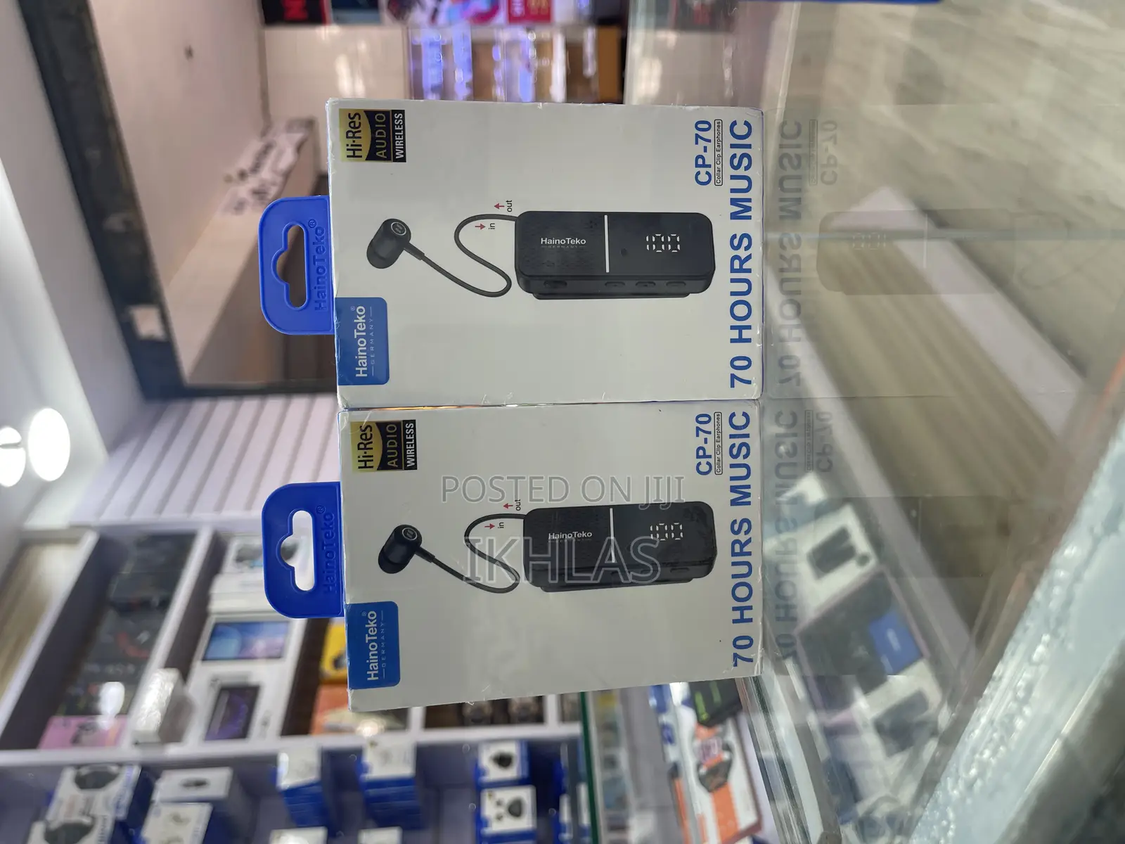Hainoteko Cp-70 Collar Clip Earphones