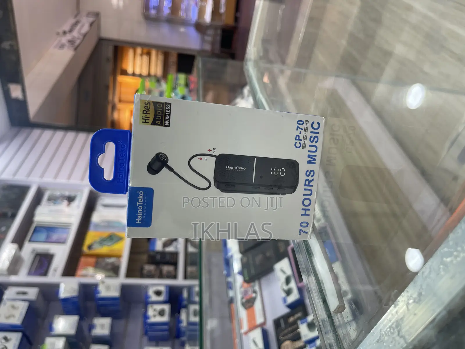 Hainoteko Cp-70 Collar Clip Earphones