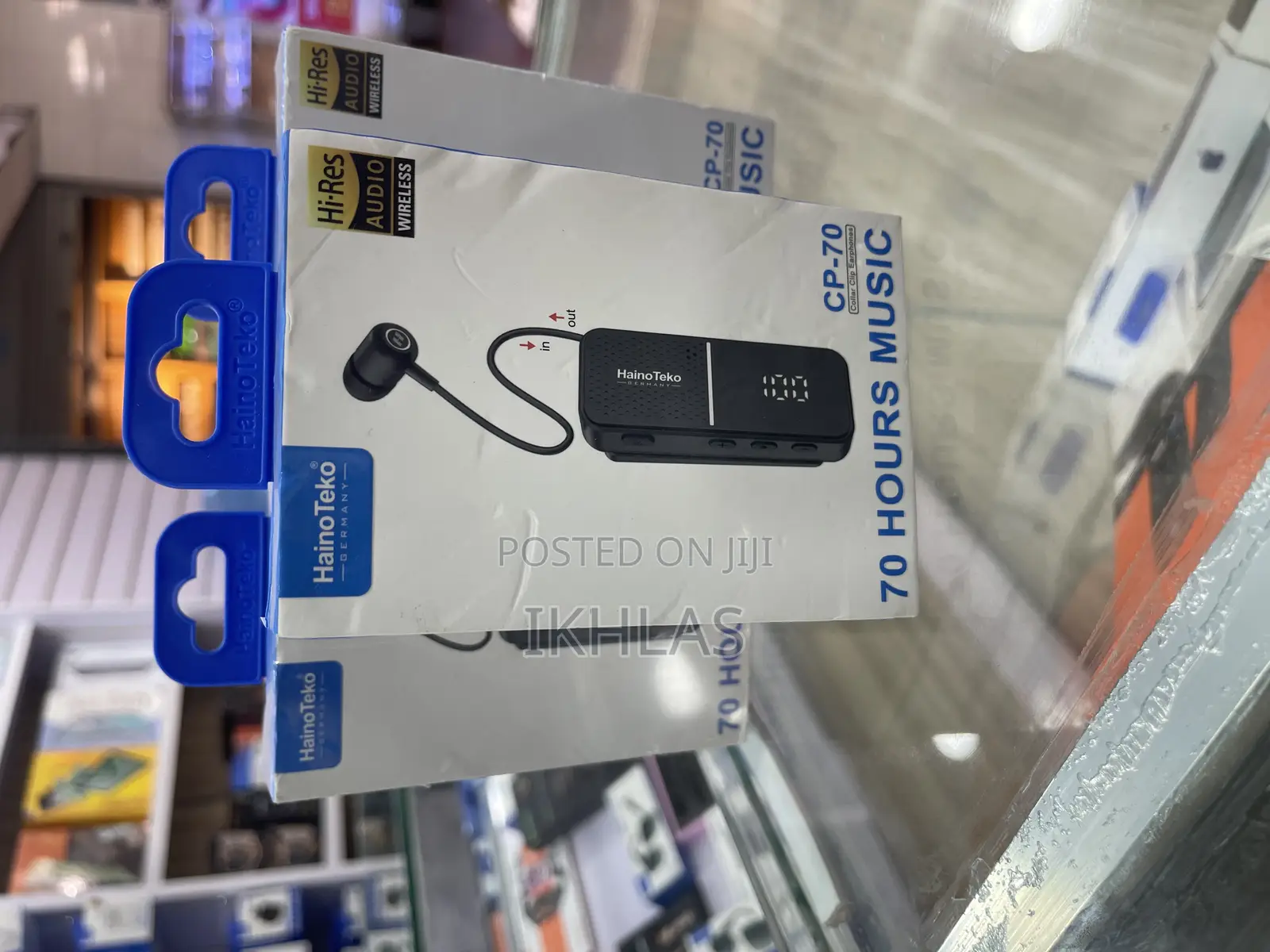 Hainoteko Cp-70 Collar Clip Earphones