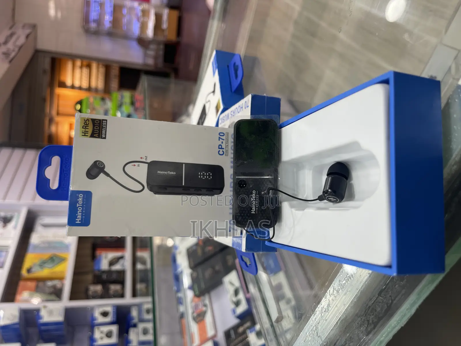 Hainoteko Cp-70 Collar Clip Earphones
