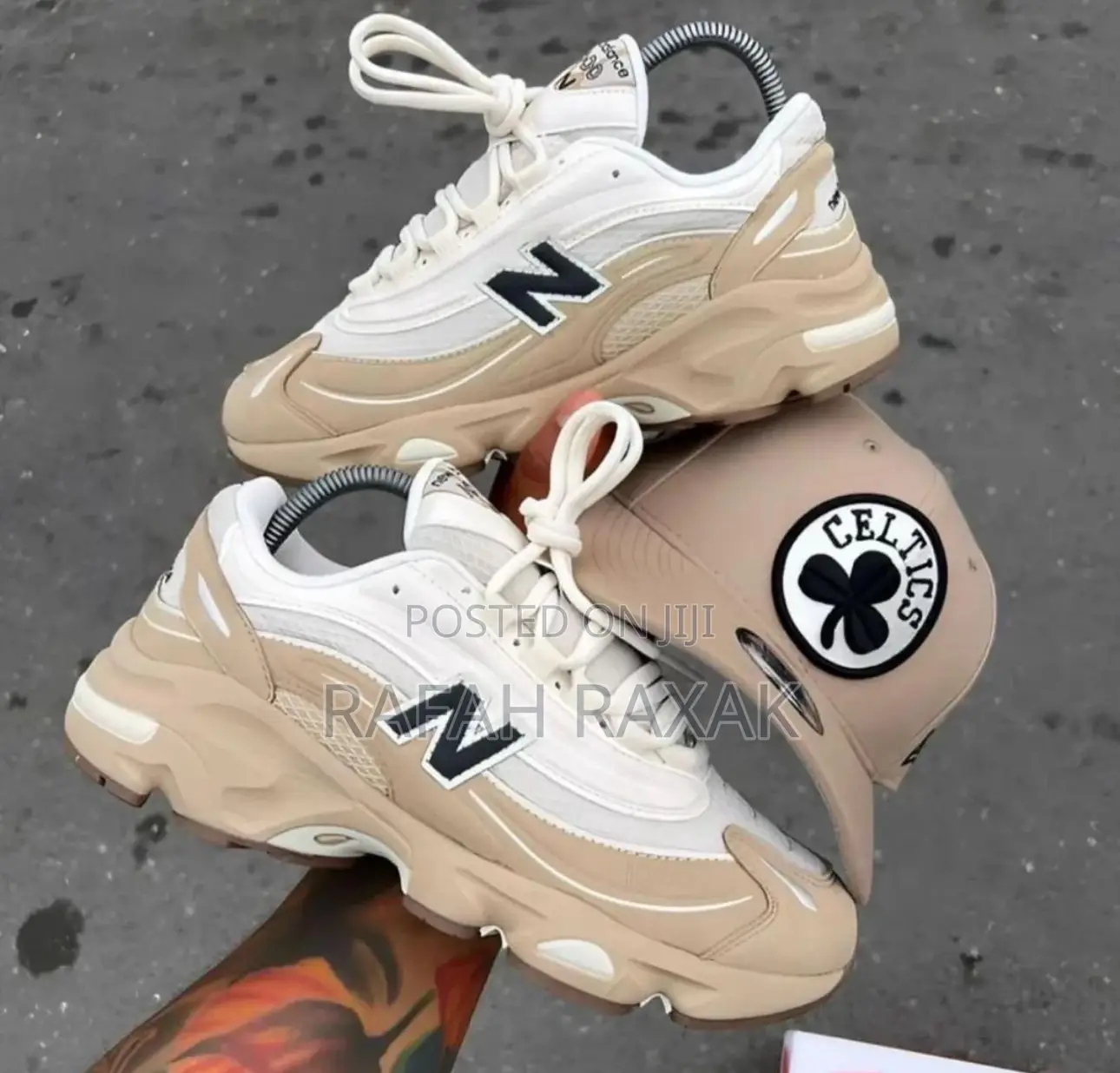 Original Cream/Brown New Balance 1000 Sneakers