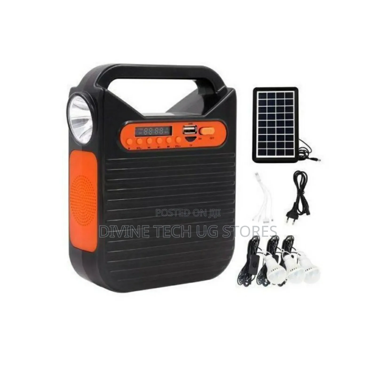 Easy Power Solar Kit With 3 Bulbs, Torch and Fm Radio, Usb Port