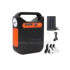 Easy Power Solar Kit With 3 Bulbs, Torch and Fm Radio, Usb Port