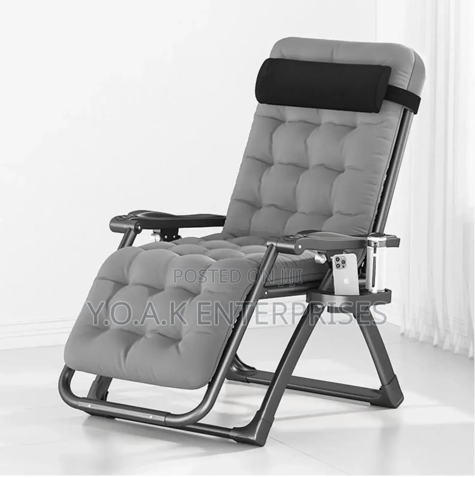Oversized Zero Gravity Patio Lounger Chair Folding