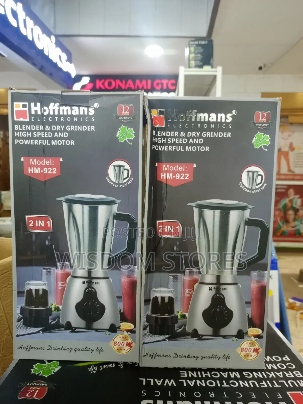 Hoffmans Blender Dry Grinder.