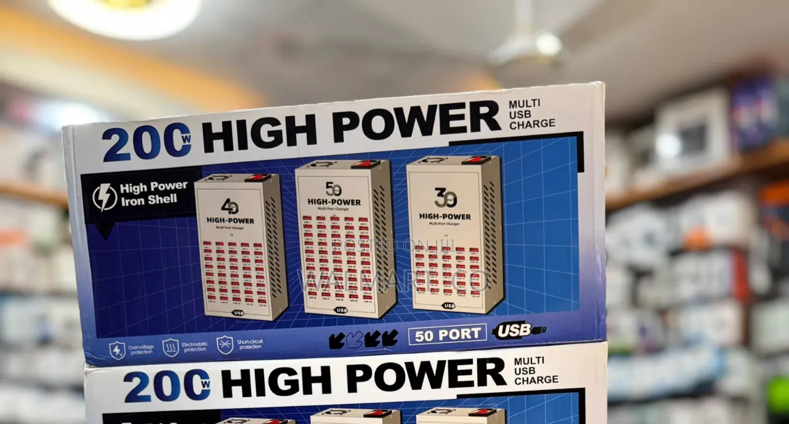 50 Port Usb Charging Power Station