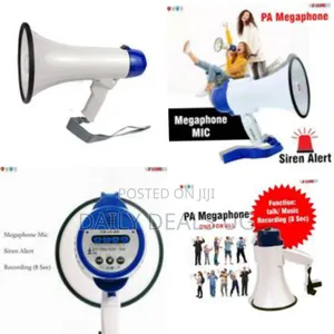 Gaosen Megaphone Bullhorn 30 Watt Lightweight Portable Loudspeaker