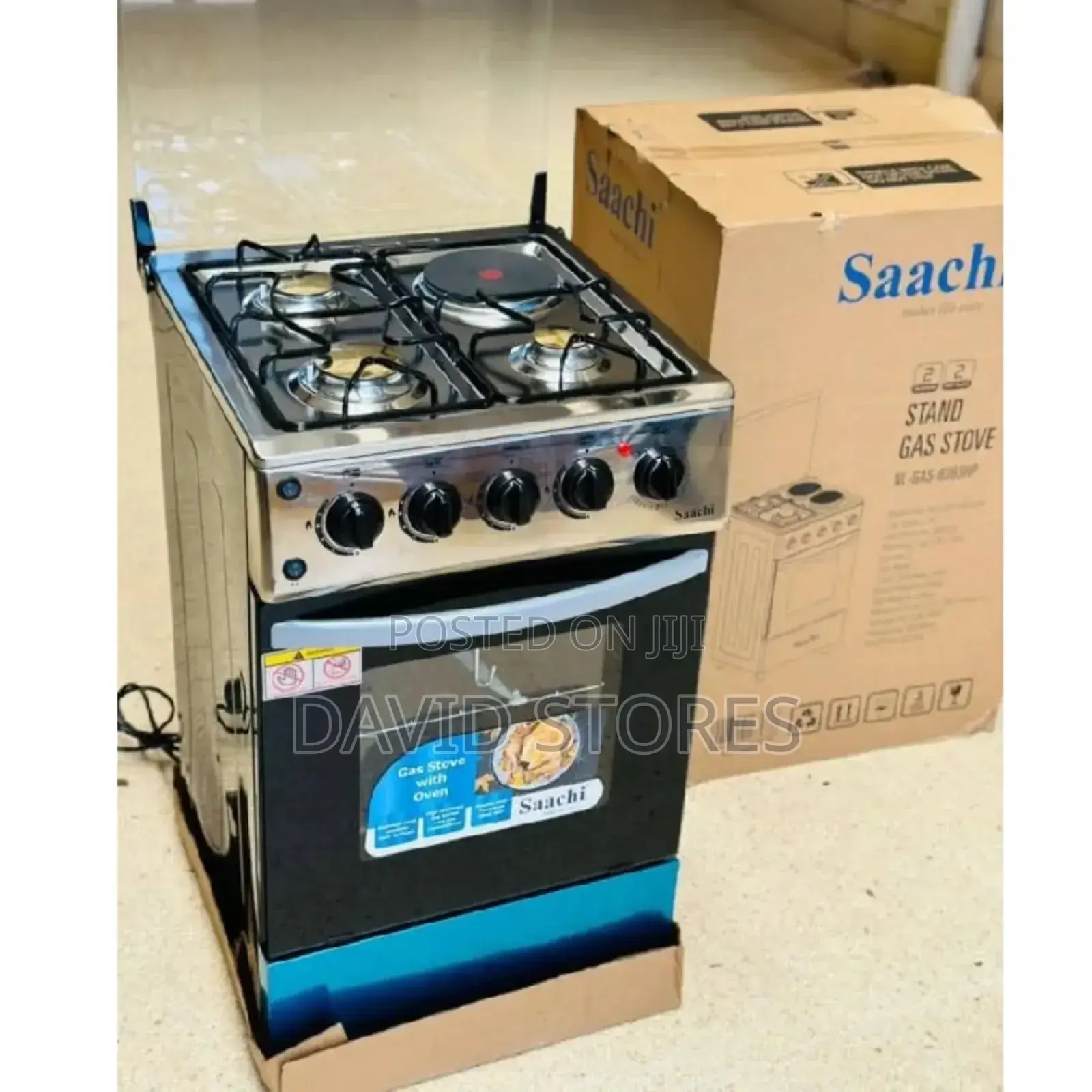 Saachi 3in 1 Stand Gas Stove