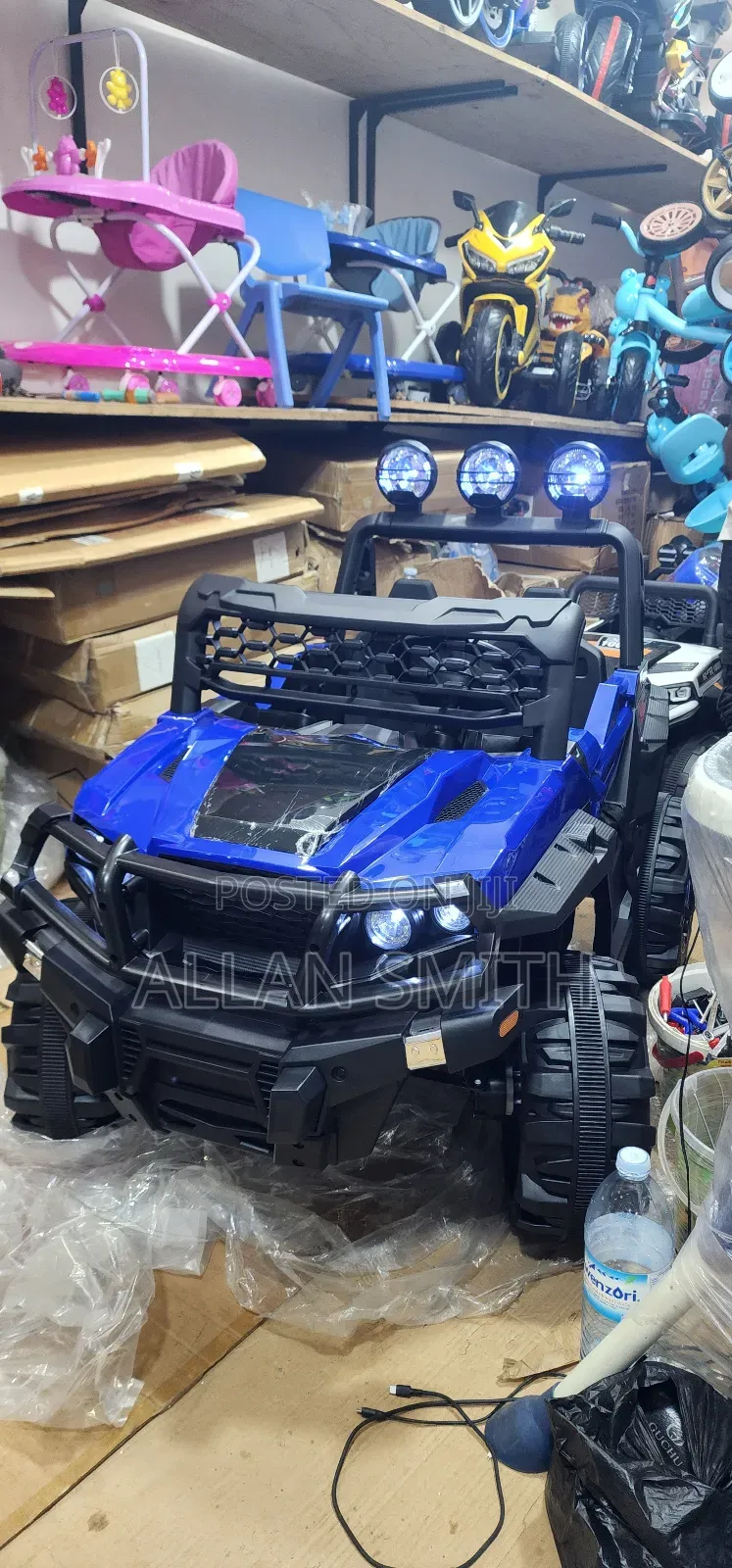 4 Wheel Monster Car