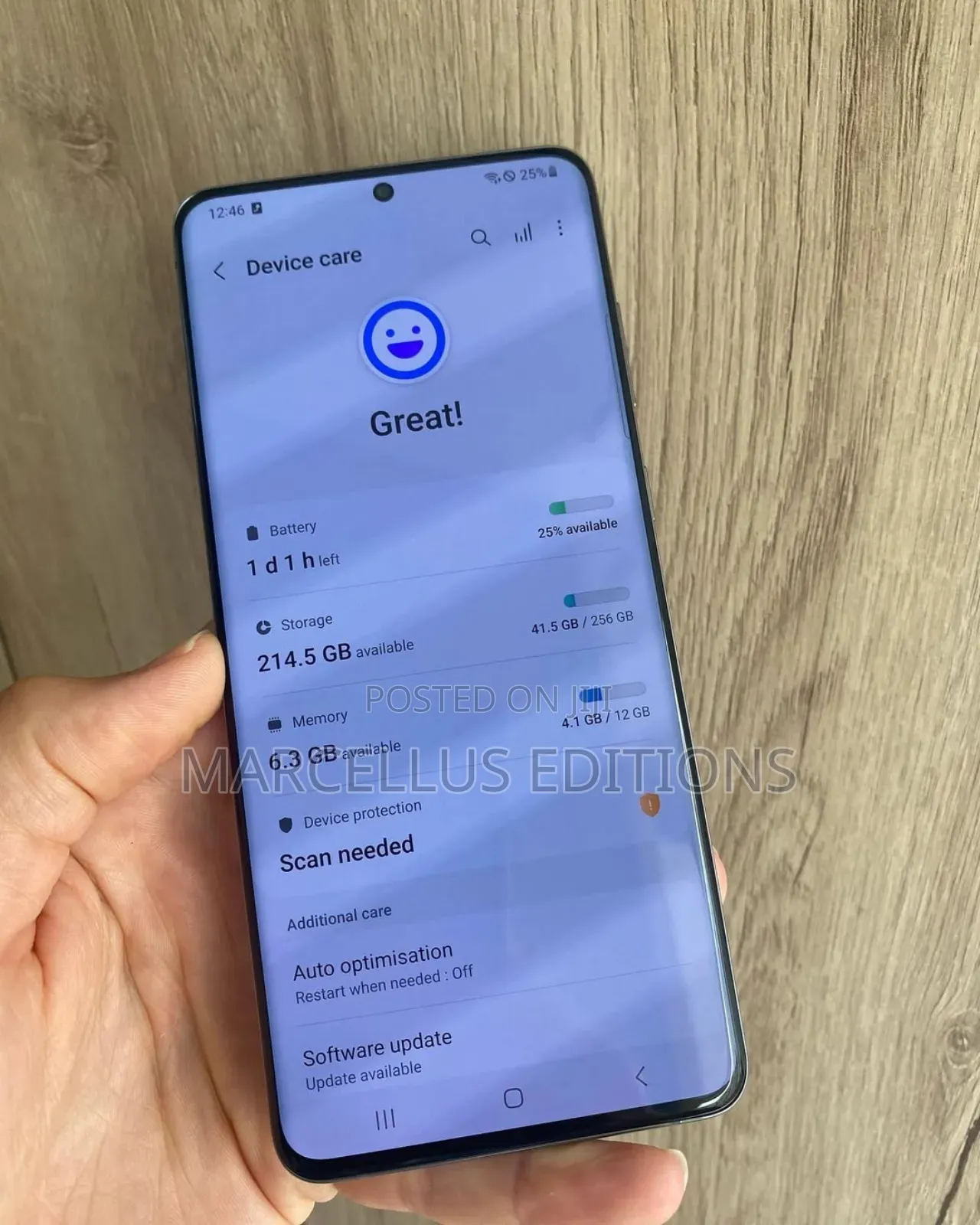 Samsung Galaxy S20+ 5G 256 GB Blue