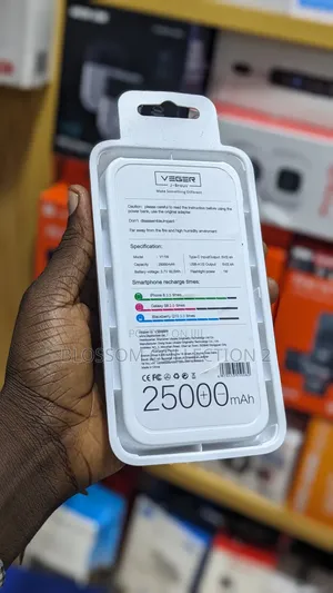 Veger Portable Power Bank 25000mah