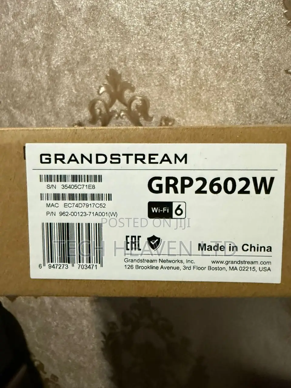 Grandstream Grp2602w Carrier-grade Ip Phone + Wifi