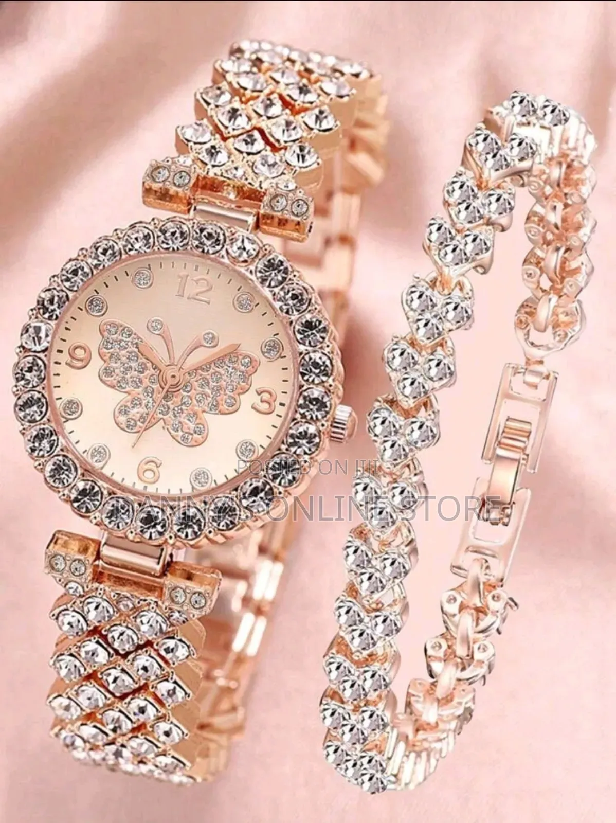 Ladies Unique Classic Watch With Bracelet