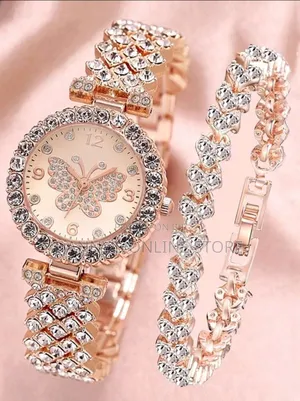 Ladies Unique Classic Watch With Bracelet