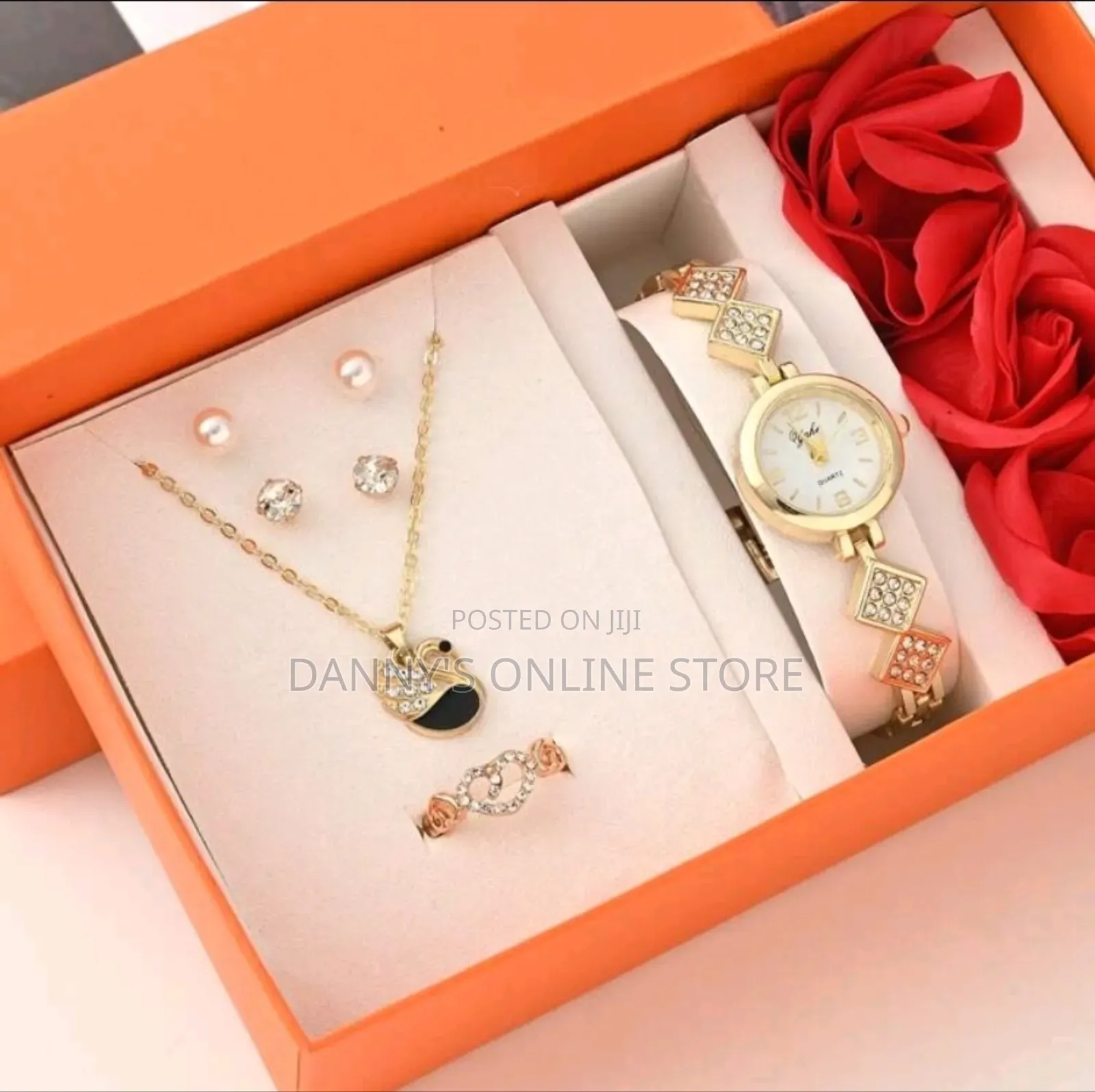 Women's Fashion Casual Square Quartz