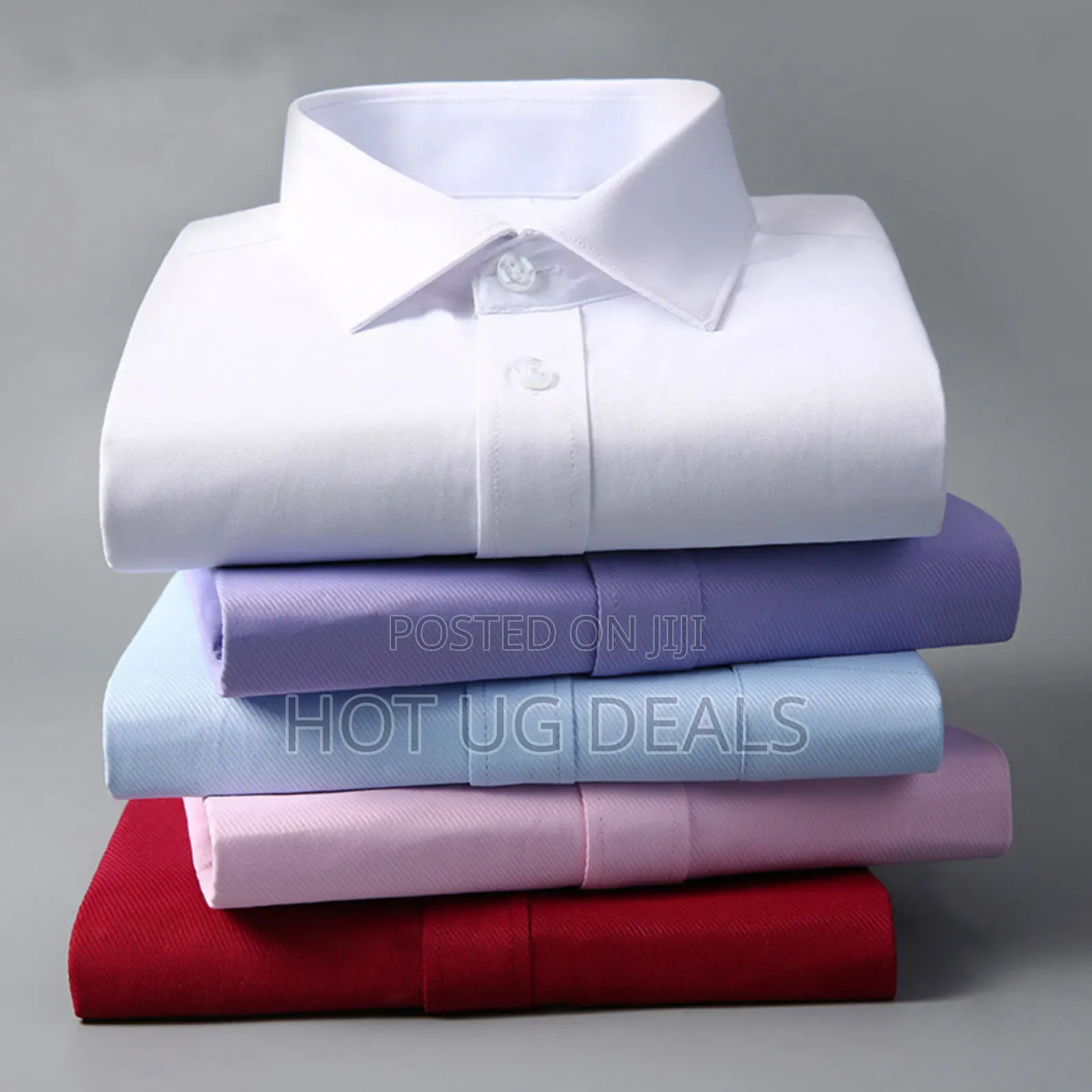 Pack Of Mens Official Shirts Cotton Long Sleeve Set Of 5 Pieces