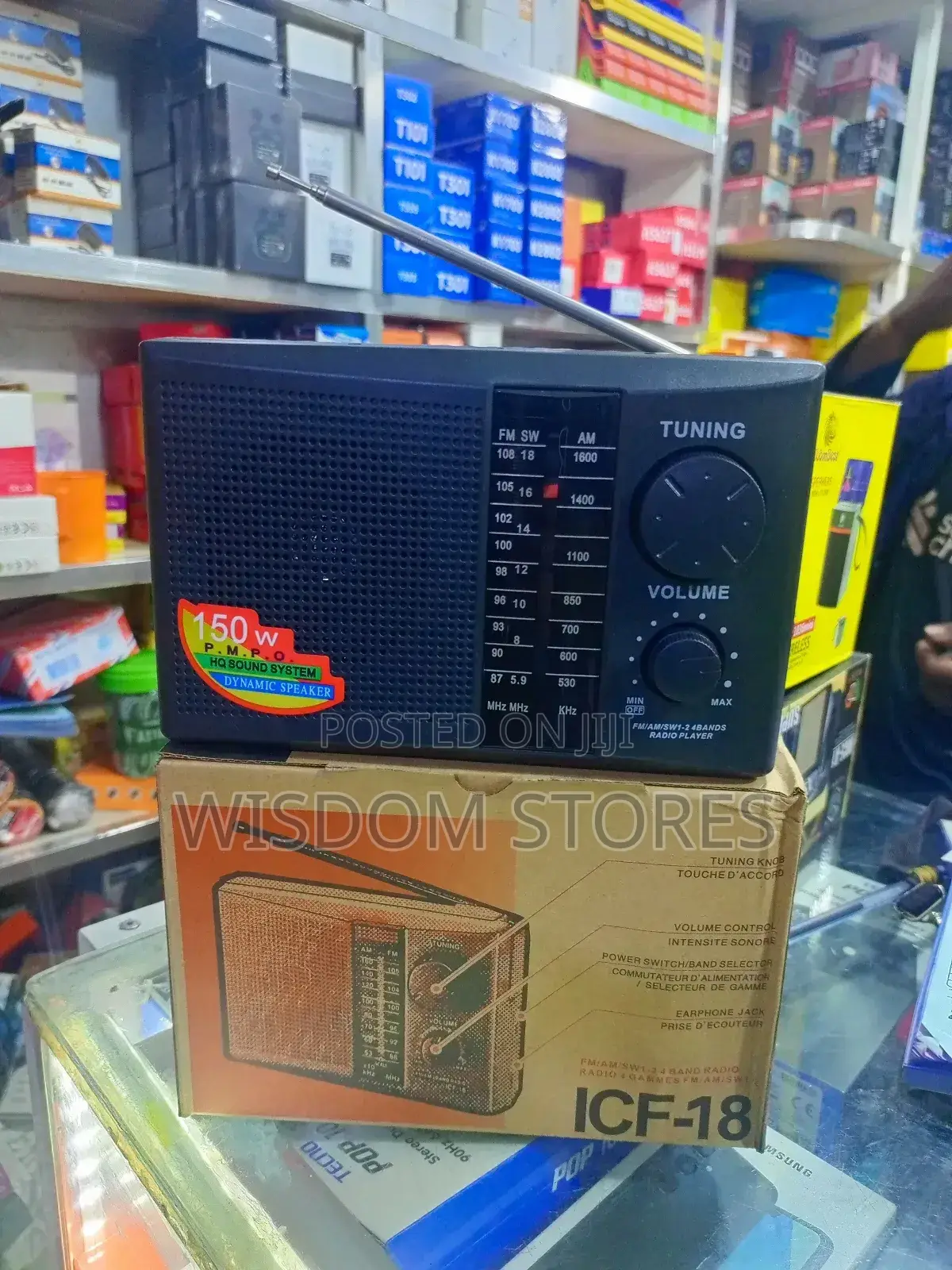 Icf-18 Portable Radio