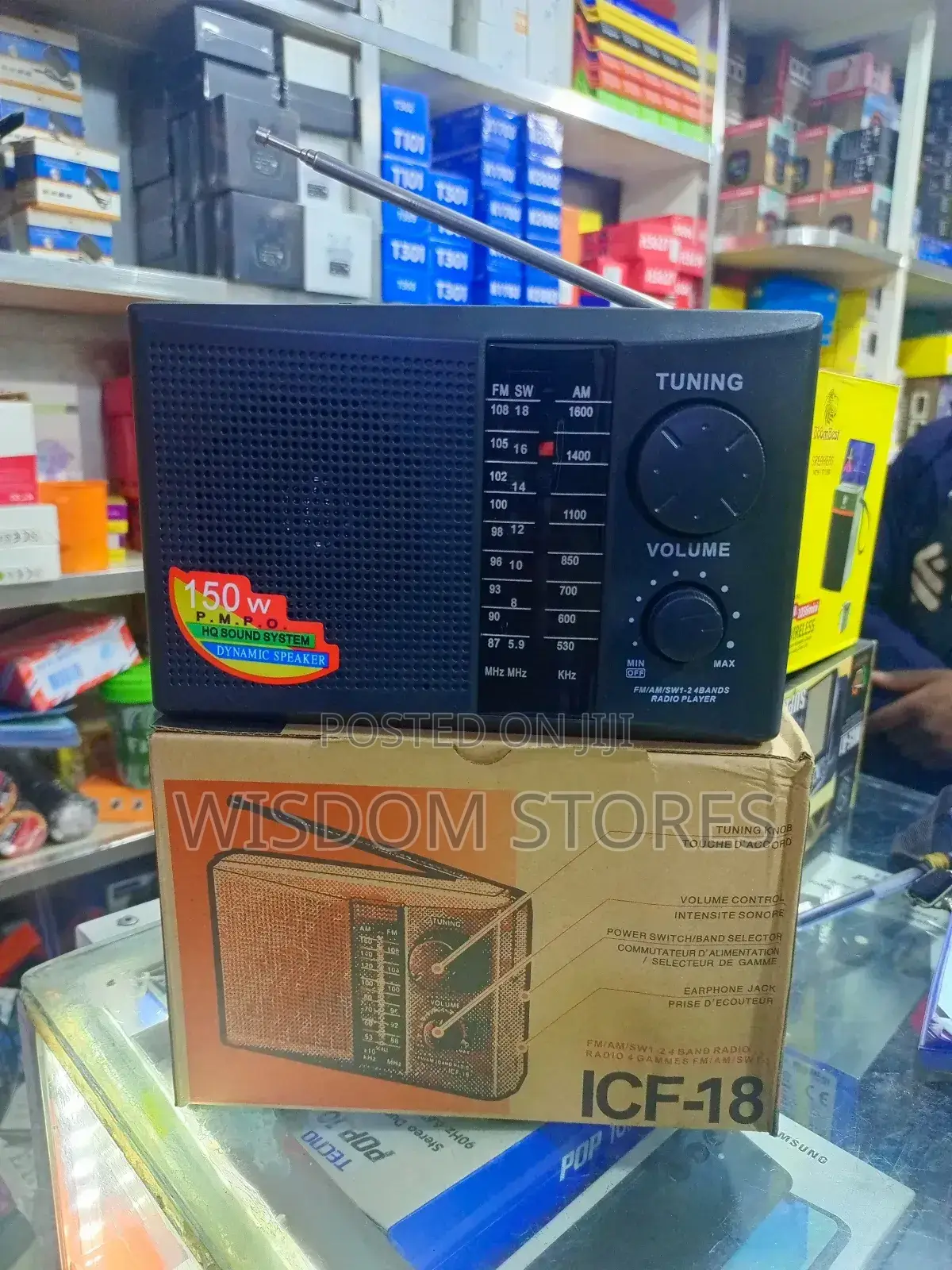 Icf-18 Portable Radio