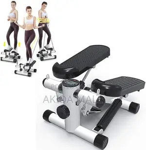 Mini Stepper Exercise Machine With Resistance Bands