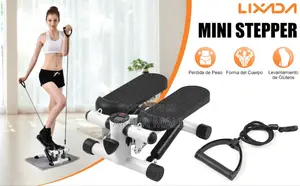 Mini Stepper Exercise Machine With Resistance Bands