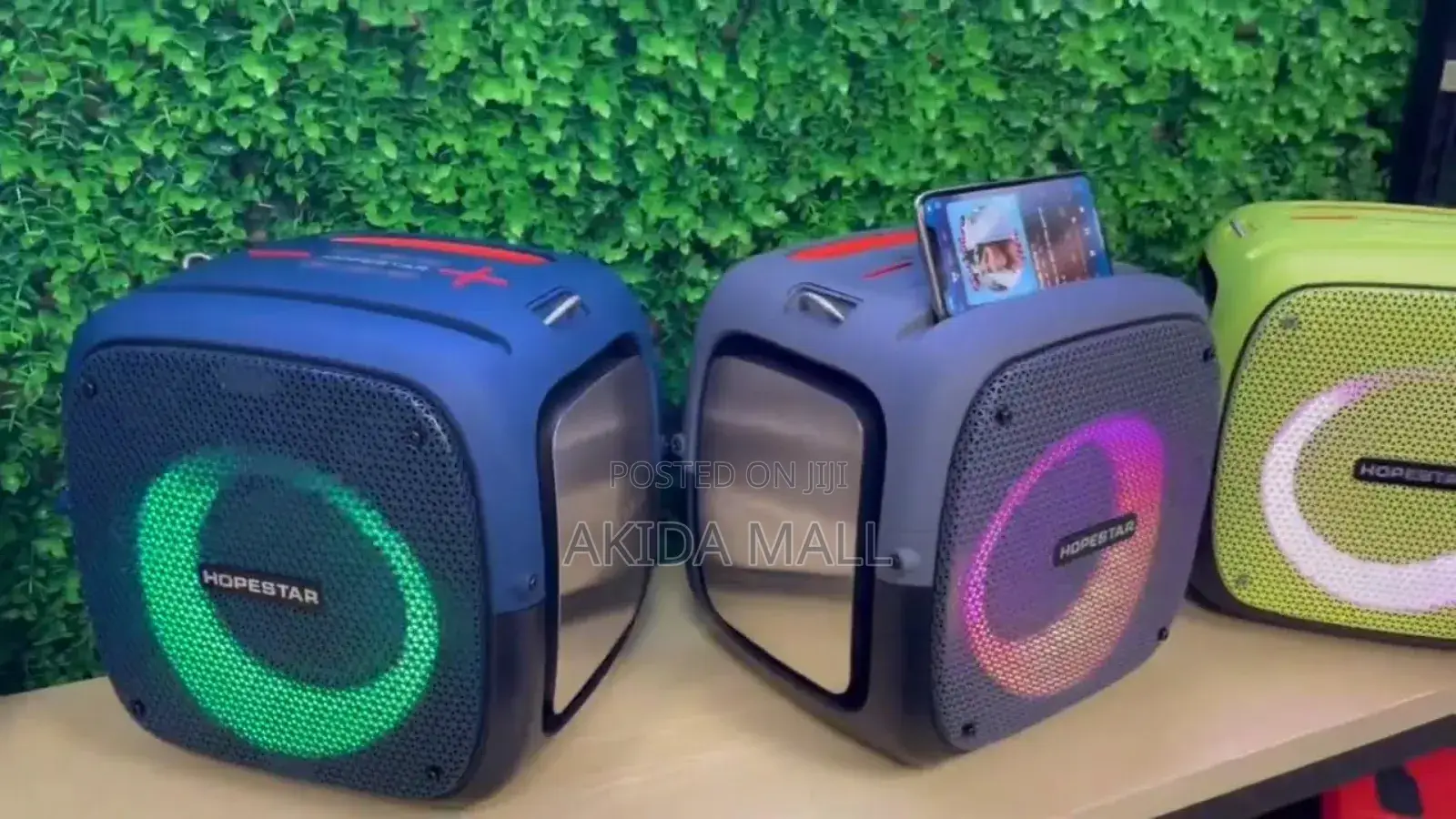 Hopestar Party One Wireless Bluetooth Speaker With 2microphones