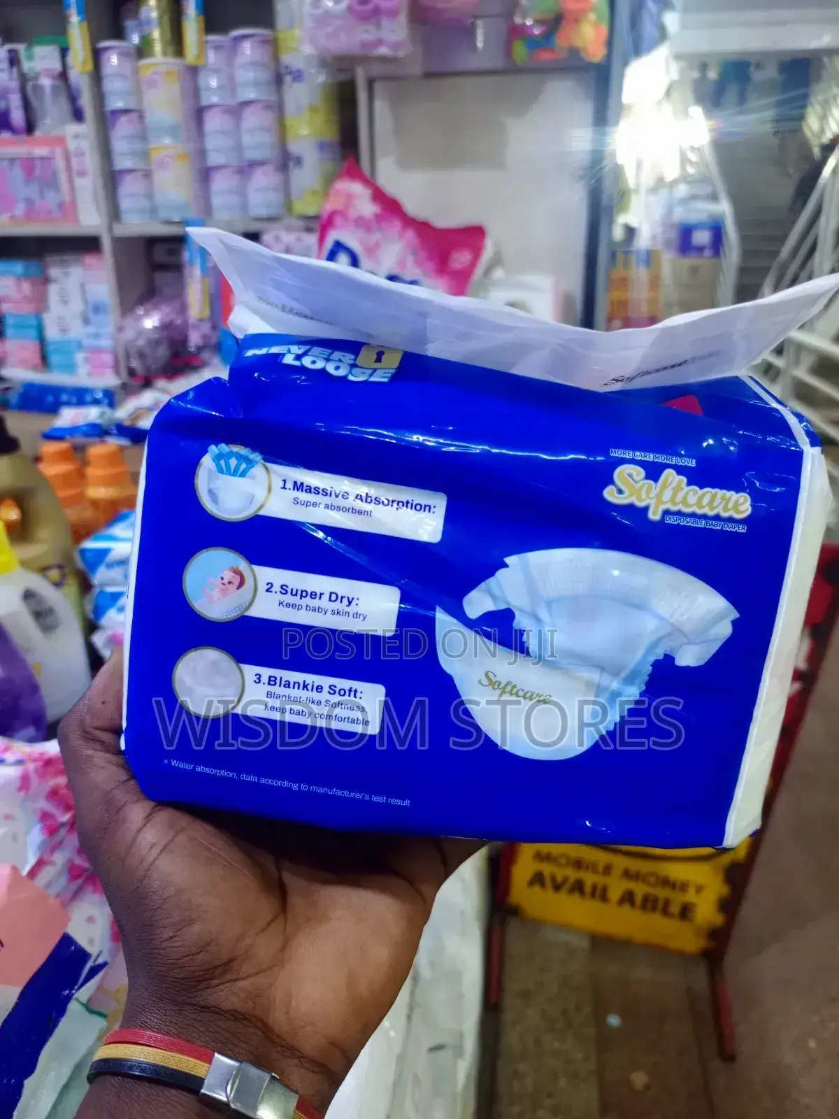 Dof Gold Softcare Disposable Baby Diapers.