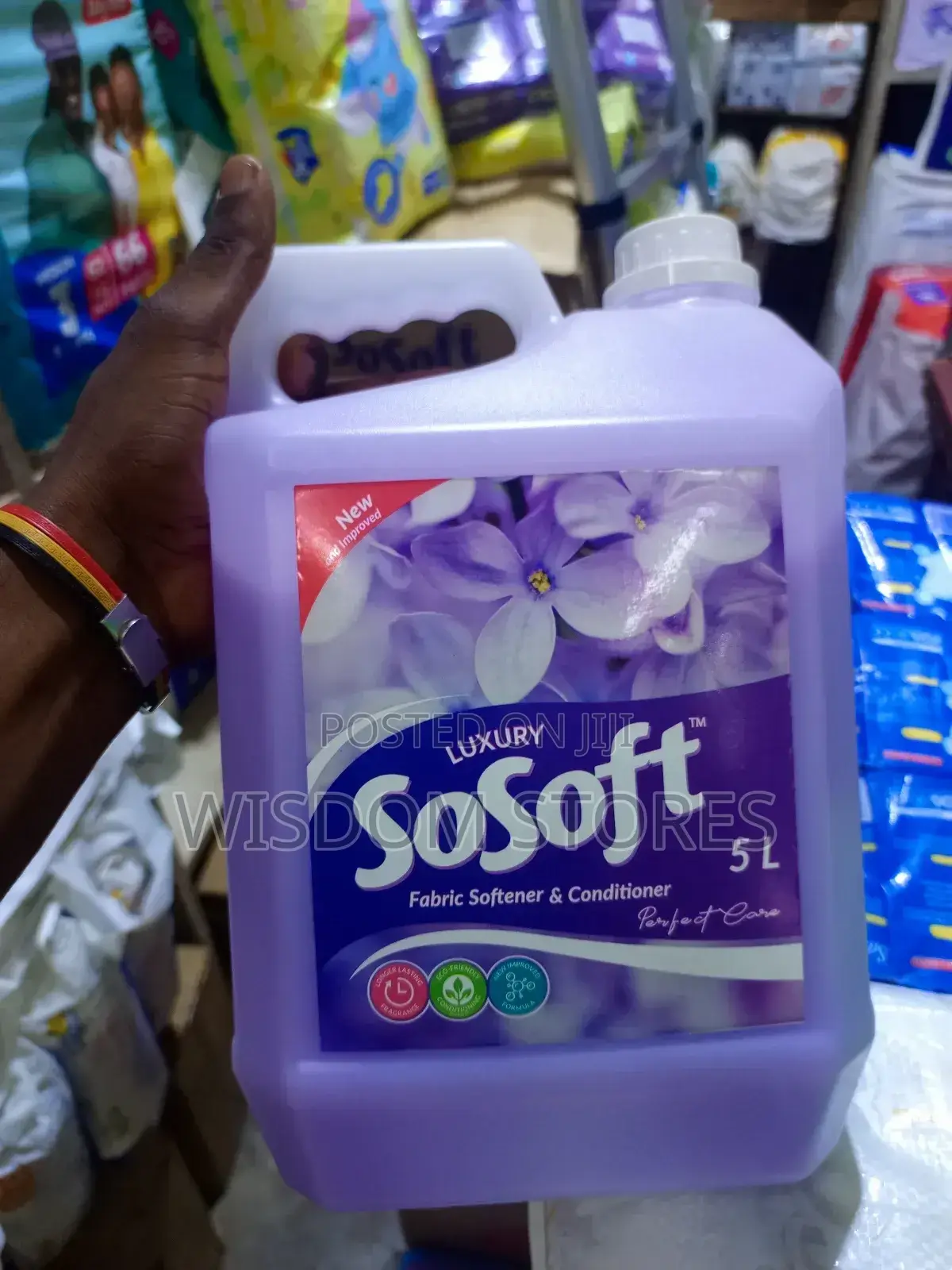 Sosoft Luxury Fabric Softener Conditioner 5l