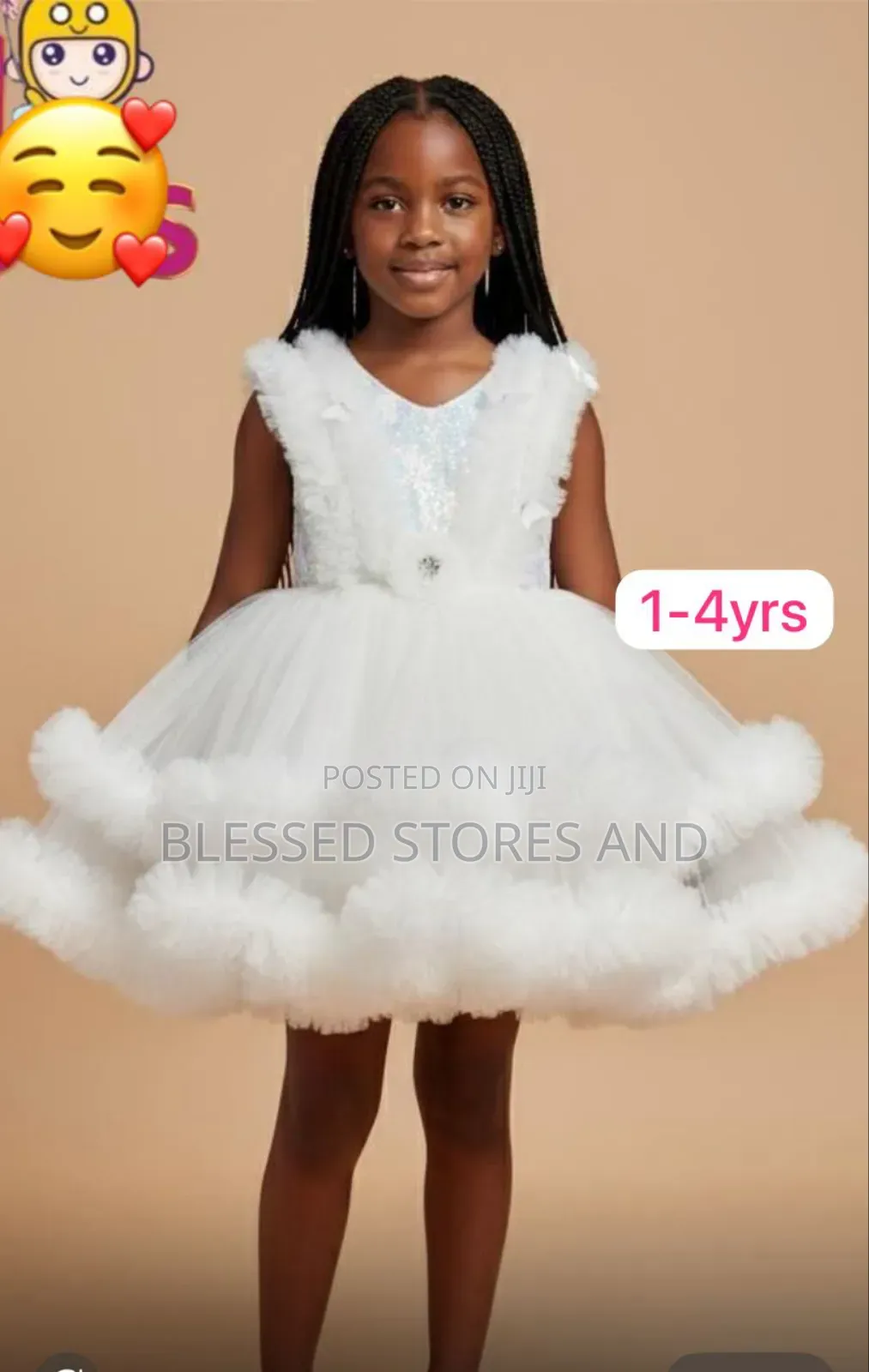 Baby Girl Party Dress(1-4)Yrs