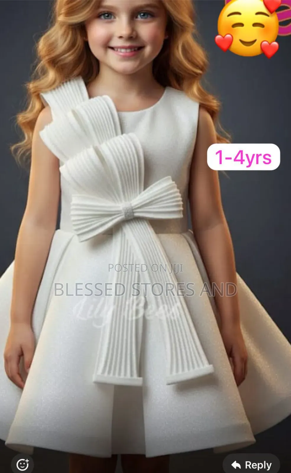 Baby Girl Party Dress(1-4)Yrs