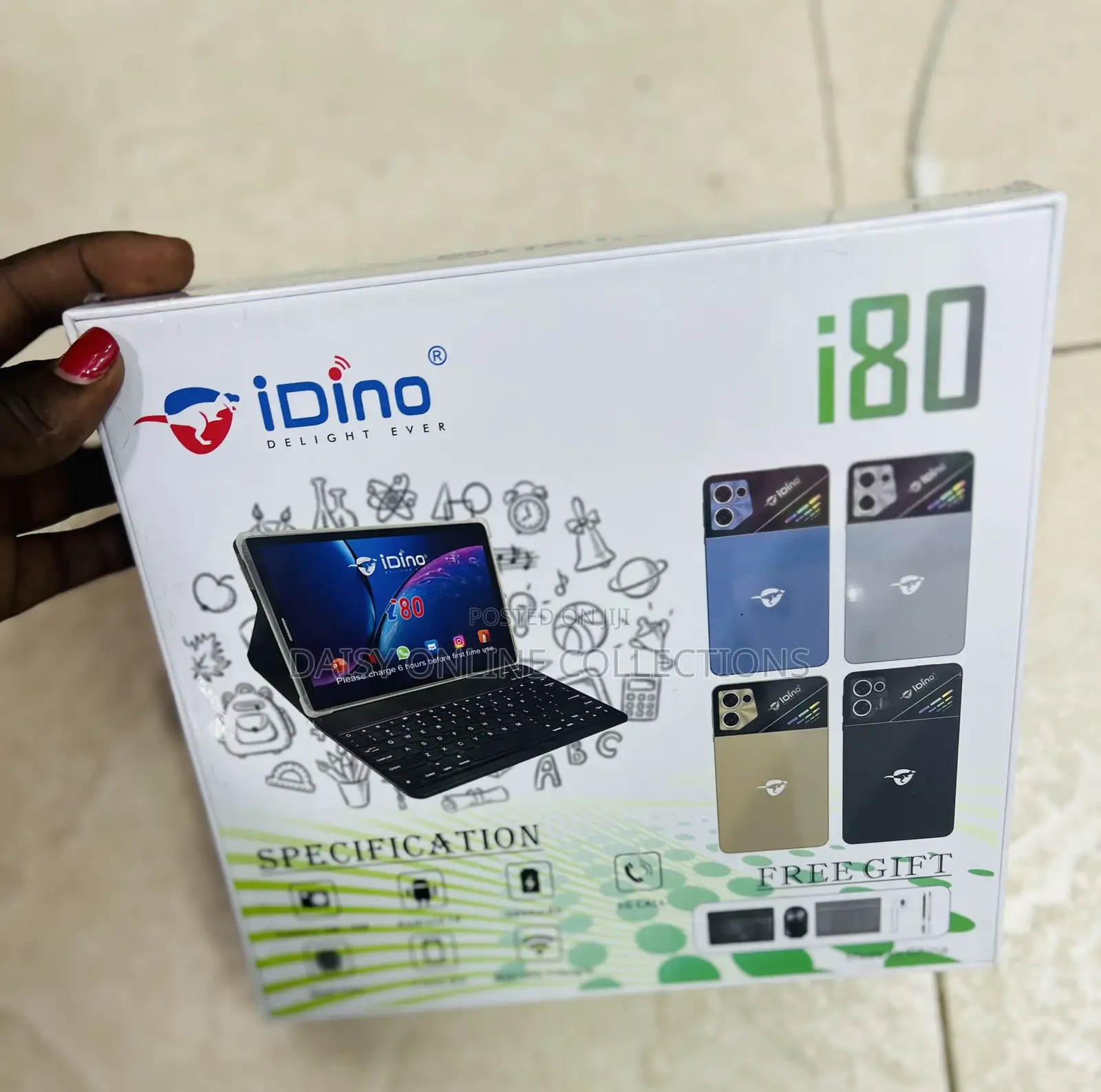 New Idino i80 512 GB Blue