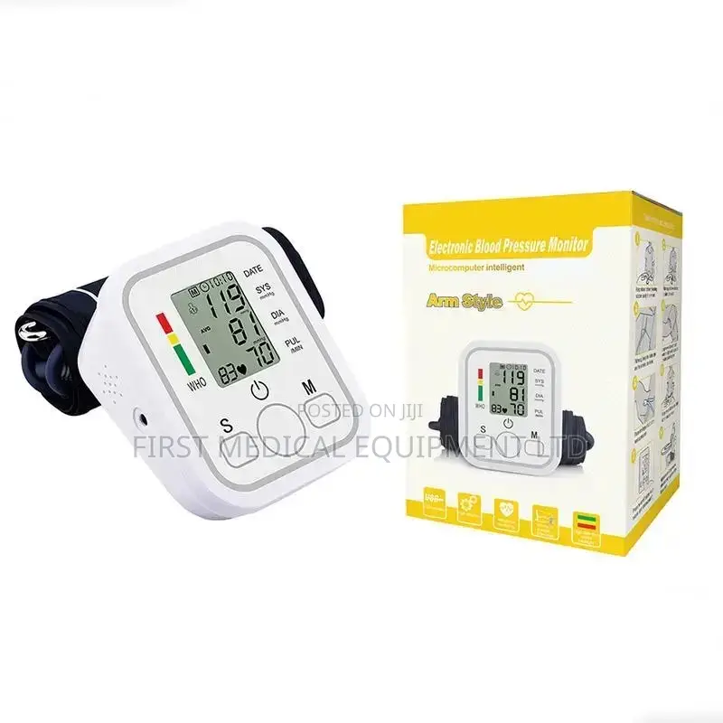 Digital and Electronic Blood Pressure Monitor