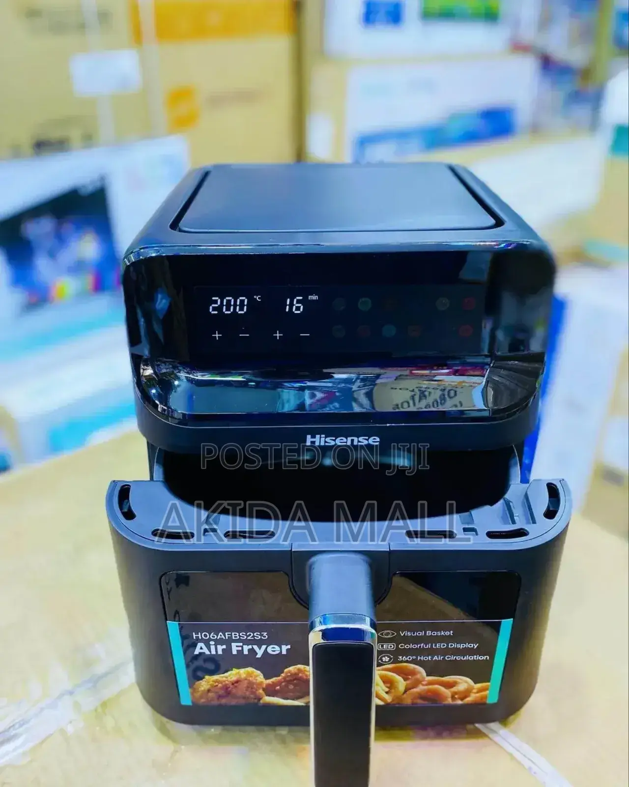 Hisense Air Fryer (Model H06afbs2s3) 6.7litres