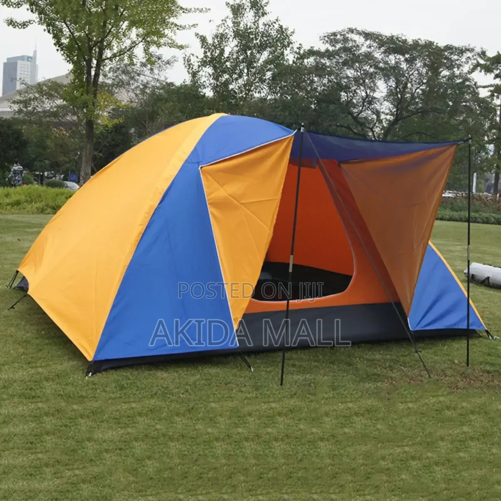 6sleeper Double Layer Manual Set-Up Camping Tent