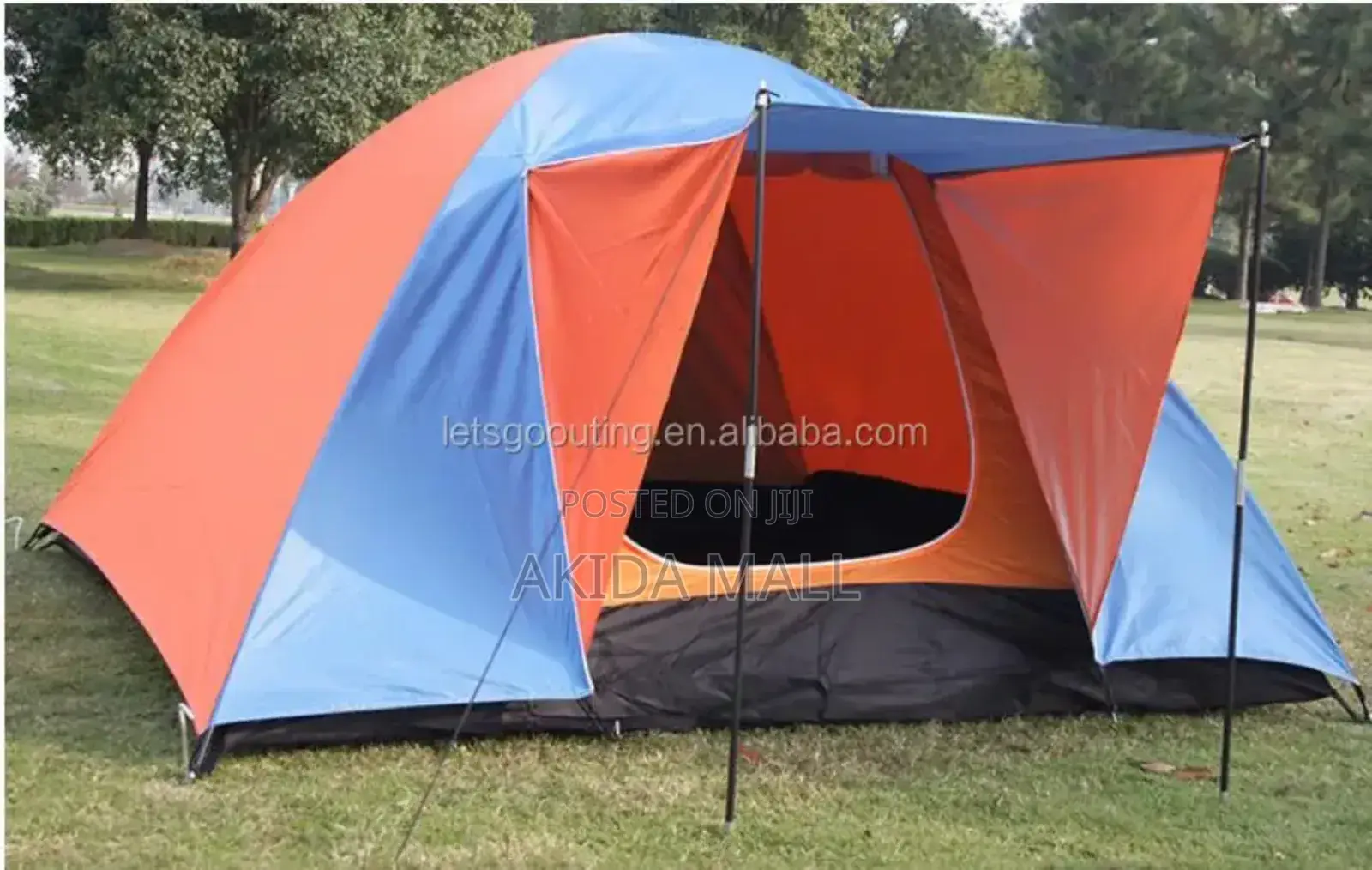 6sleeper Double Layer Manual Set-Up Camping Tent