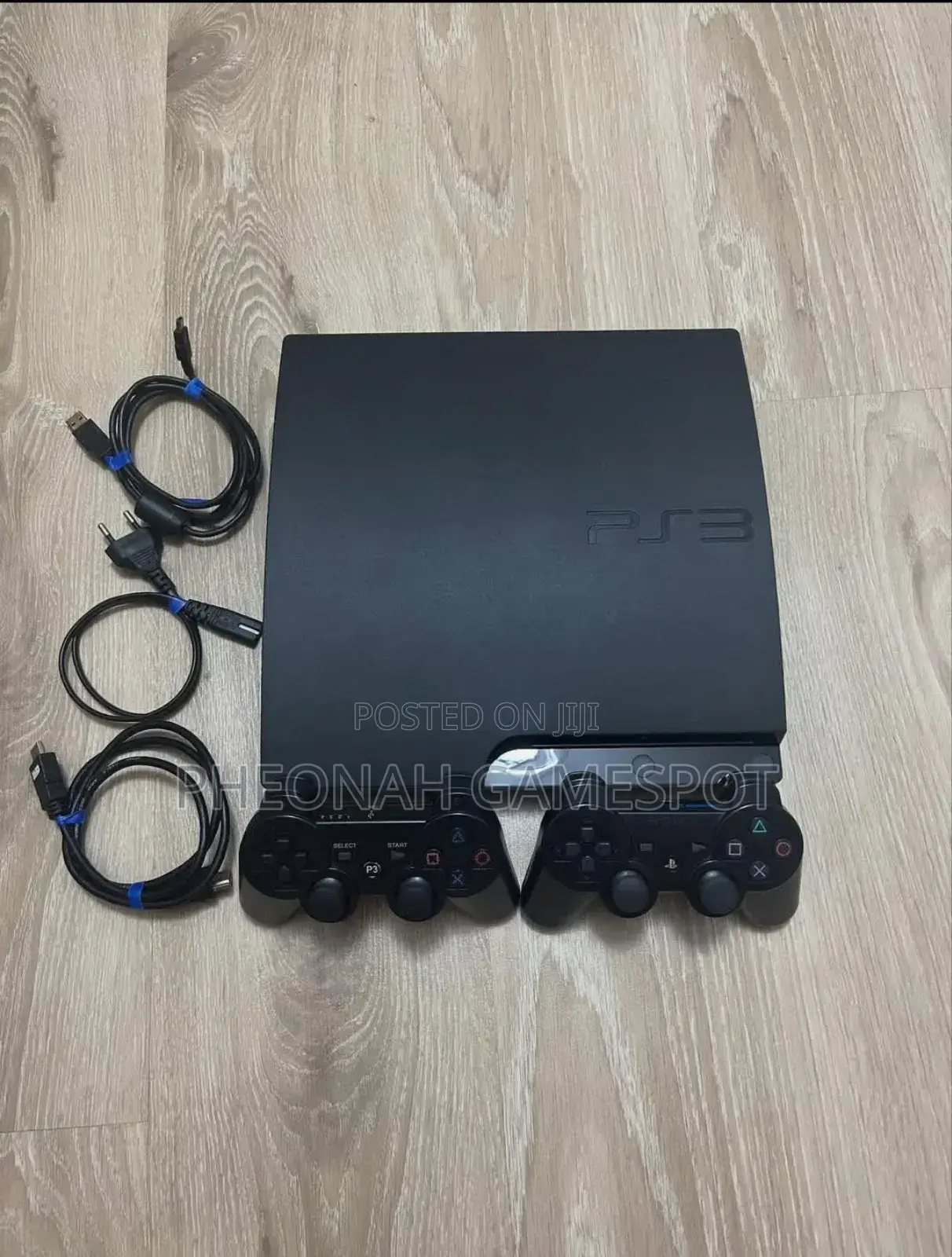 Playstation 3 Slim: More Fun Than Untangling Lights; Games, Warranty,