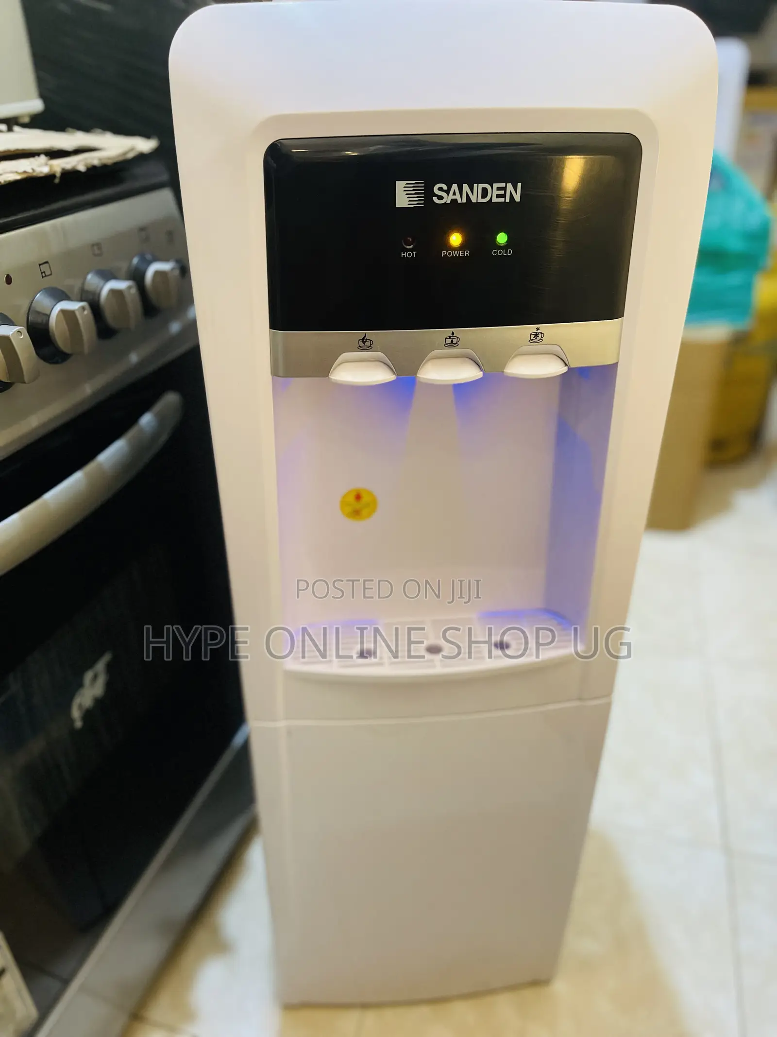 3taps,Hot and Cold Water Dispenser With Tap Interior Lights