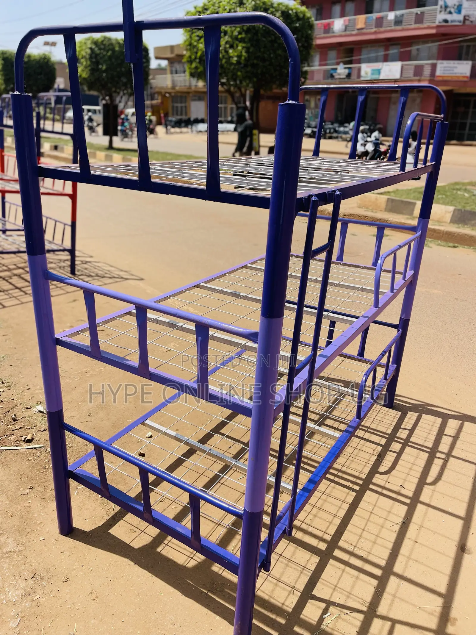 Gods Grace Decker Bed With Net Holders and Ladder