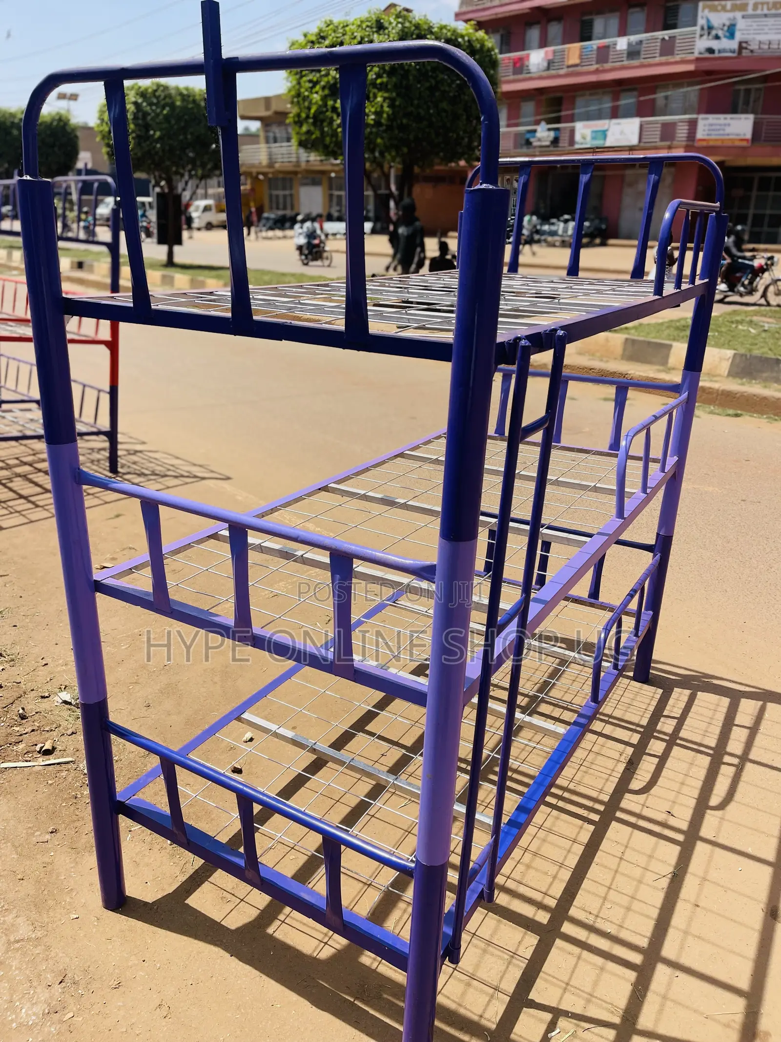 Gods Grace Decker Bed With Net Holders and Ladder