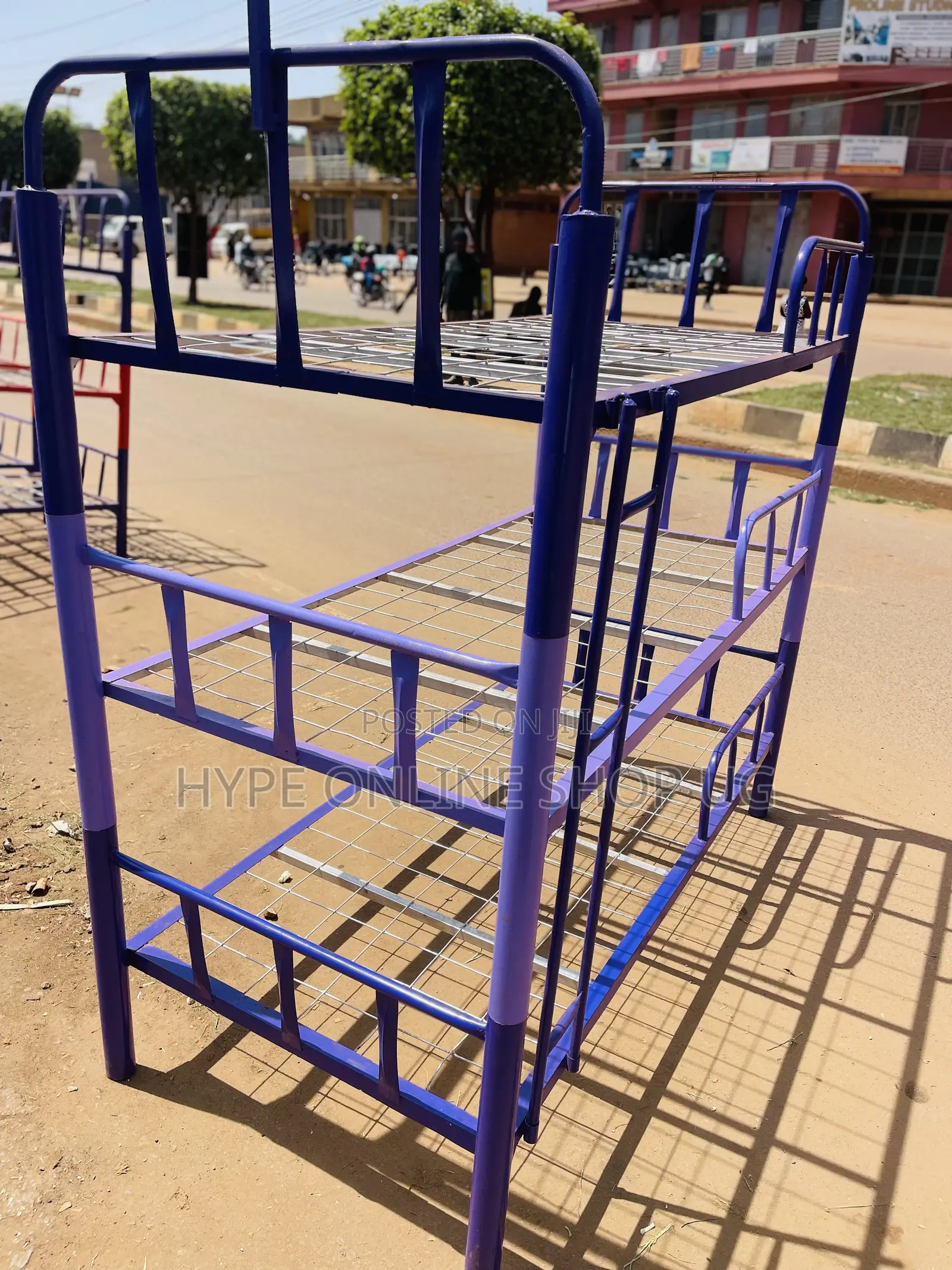 Gods Grace Decker Bed With Net Holders and Ladder