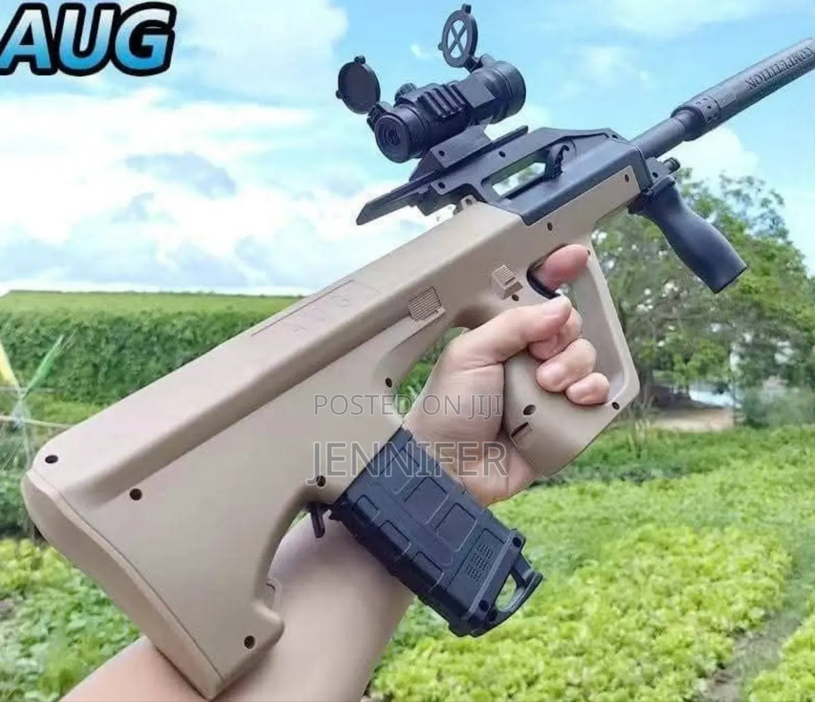 Kids Pugb Steyr Aug Bullpup Assault Rifle Play Toy