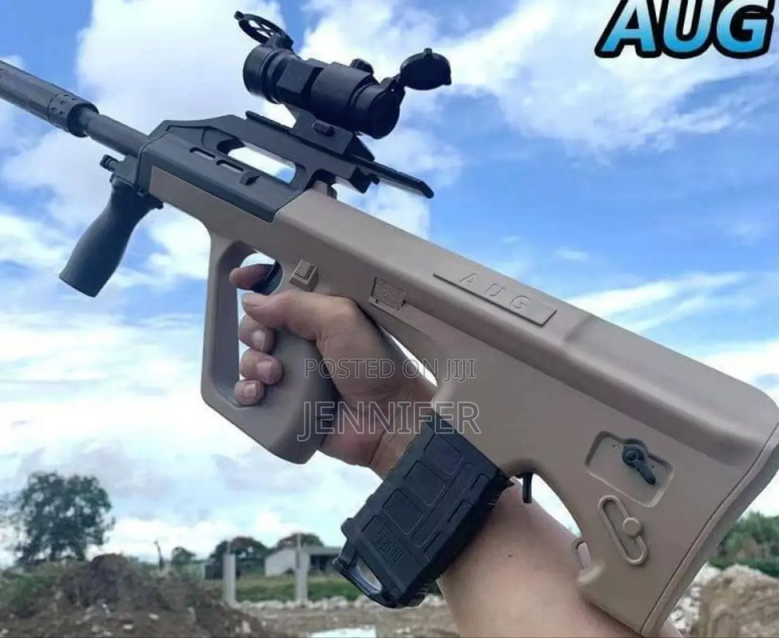 Kids Pugb Steyr Aug Bullpup Assault Rifle Play Toy