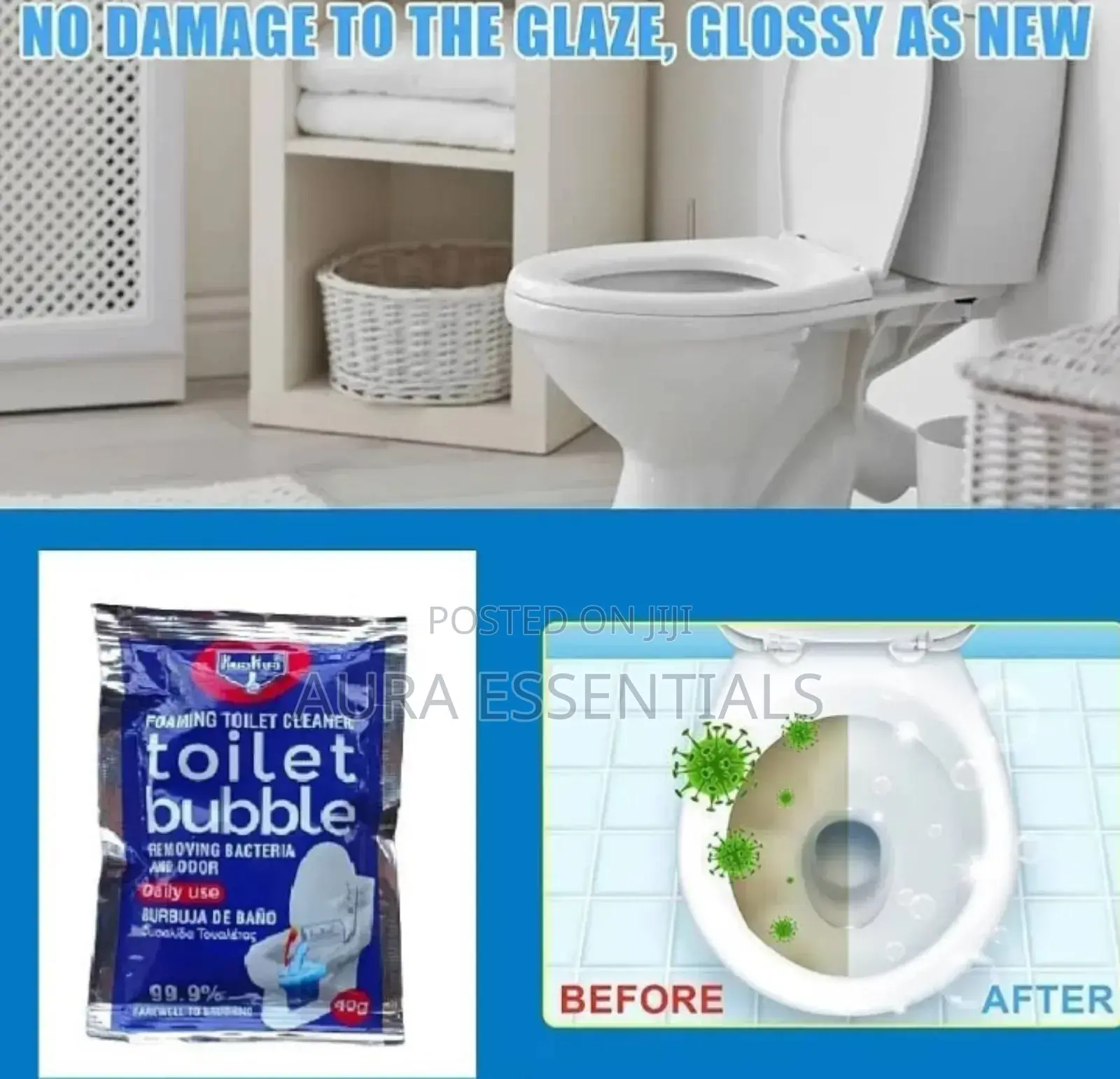 Kuakua Foaming Toilet Cleaner