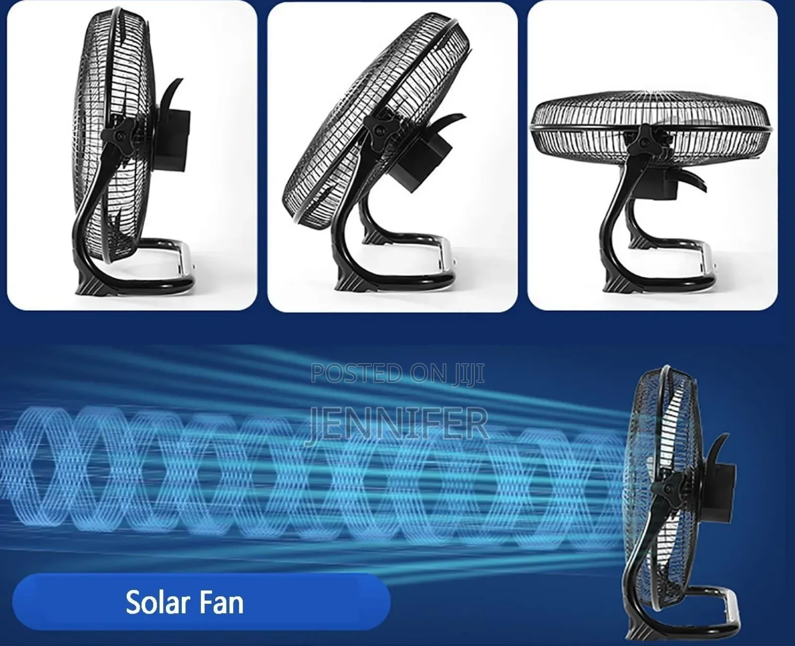 Industrial Heavy Duty Multifunction Rechargeable 16inch Fan