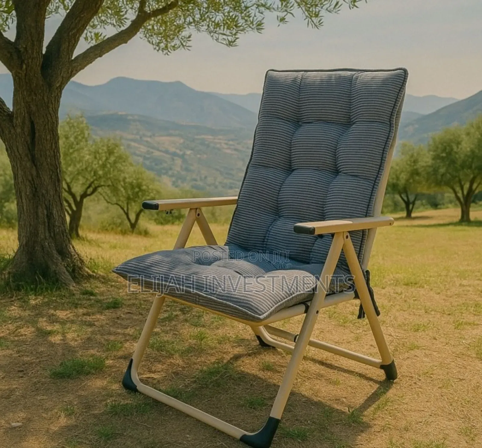 Luxurious- Heavy Duty Foldable Chair With Adjustable Positions