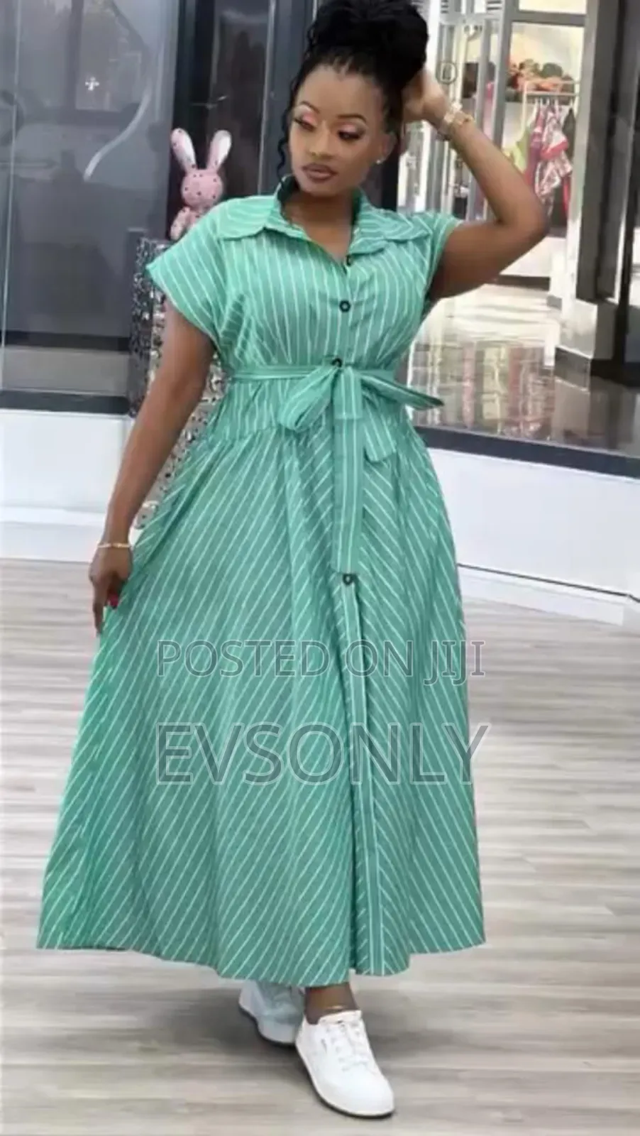 Long Round Dress