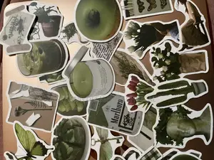 Green Themed Stickers for Laptops/Gaming Consoles/ Books/ Speakers.