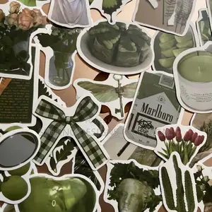 Green Themed Stickers for Laptops/Gaming Consoles/ Books/ Speakers.