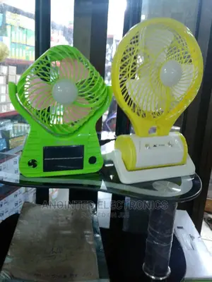 Table Charging Small Fans